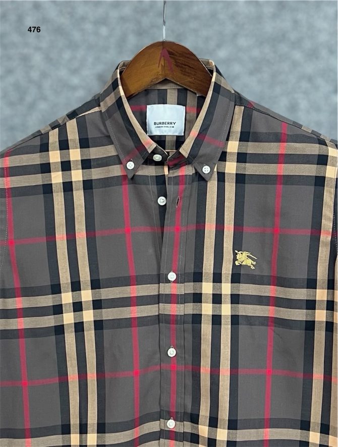 Burberry Signature Check Shirt with box 476 - Image 2