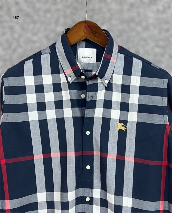 Burberry Signature Check Shirt with box 487 - Image 2
