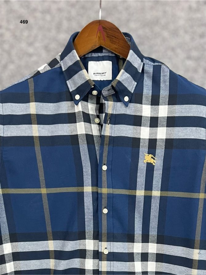 Burberry Signature Check Shirt with box 469 - Image 2