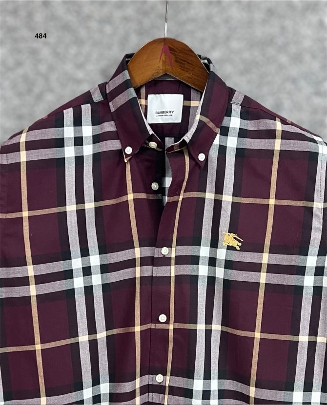 Burberry Signature Check Shirt with box 484 - Image 2