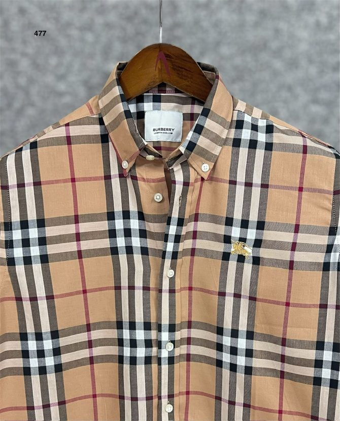 Burberry Signature Check Shirt with box 477 - Image 2