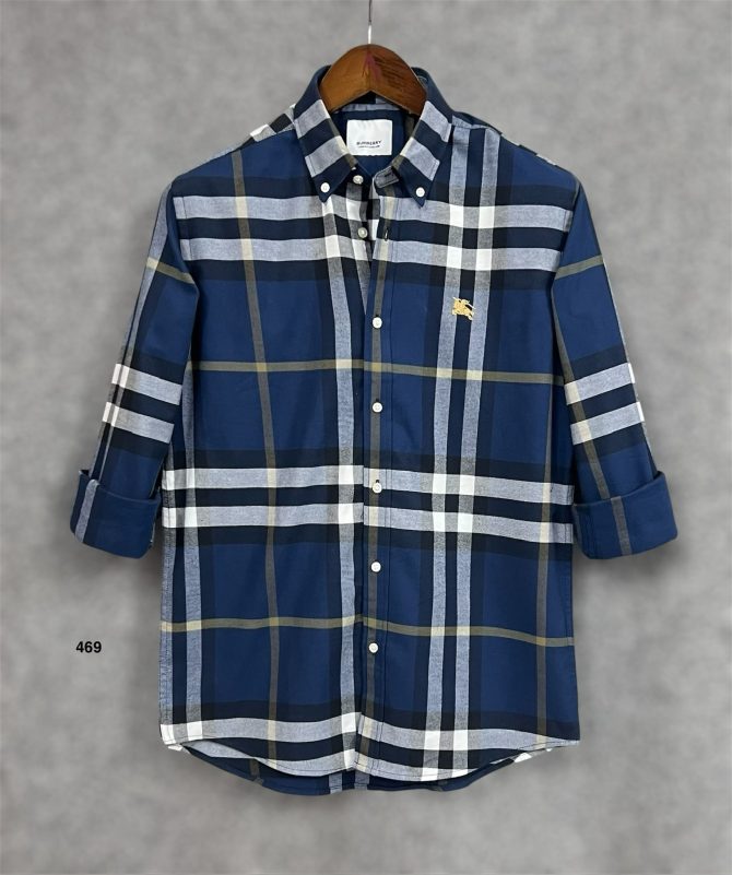 Burberry Signature Check Shirt with box 469