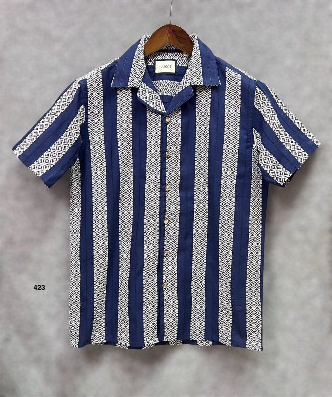 Gucci Cuban Stripe Shirt 423