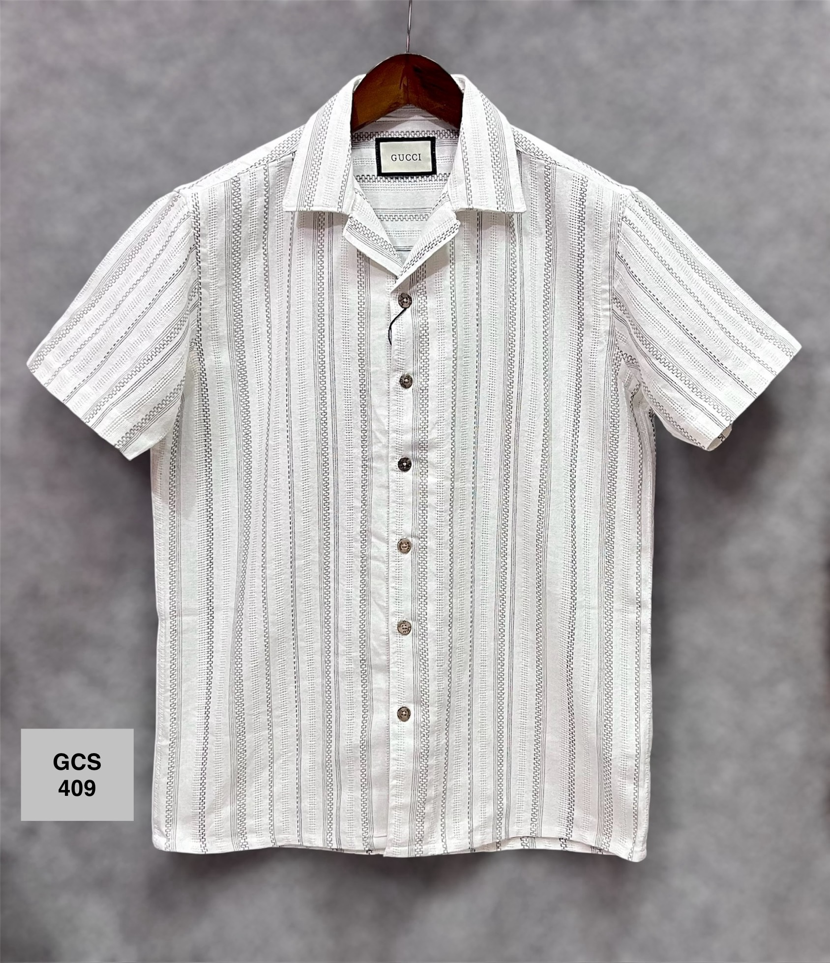 Gucci Cuban Stripe Shirt 409