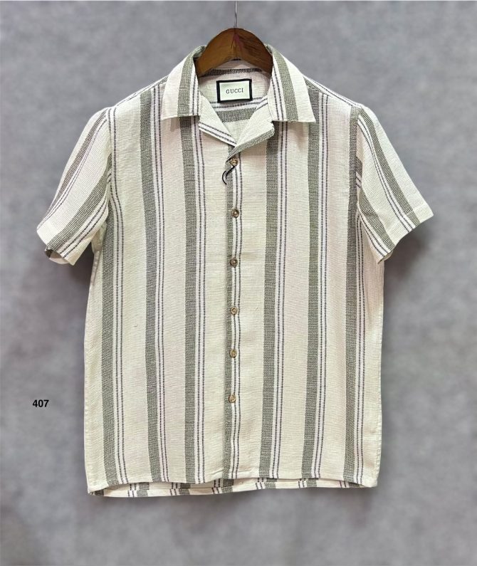 Gucci Cuban Stripe Shirt 407