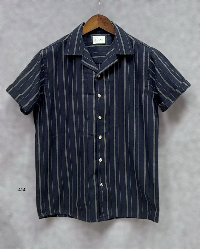 Gucci Cuban Stripe Shirt 414