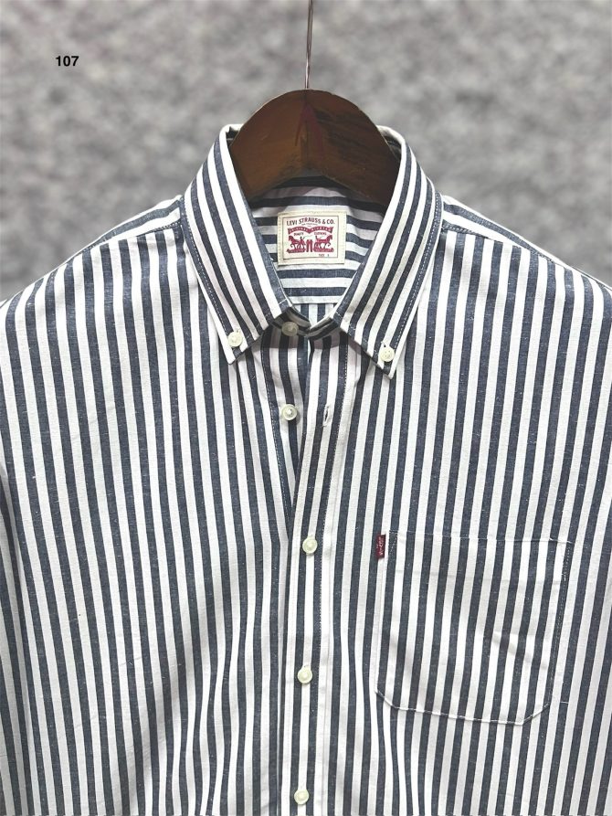 Levis Stripe Shirt 107 - Image 2