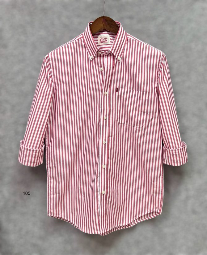 Levis Stripe Shirt 105 - Image 2