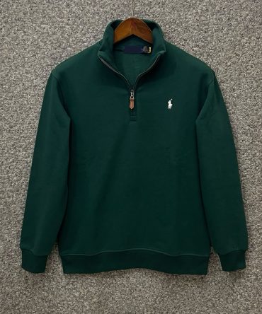 Ralph Lauren Pullover Half Zip Jacket Green