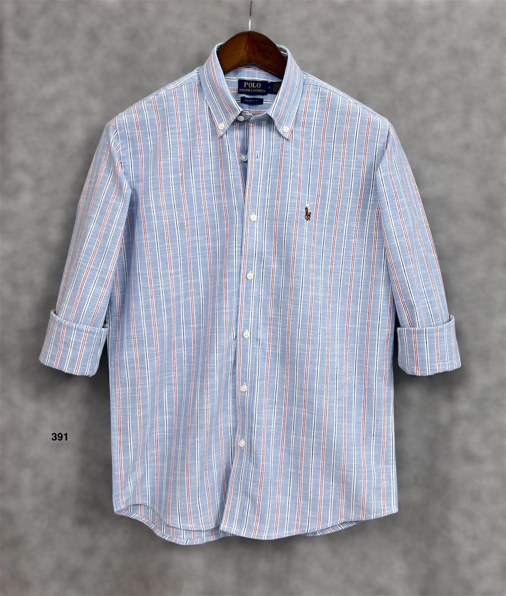Ralph Lauren Stripe shirt 391 - Image 2