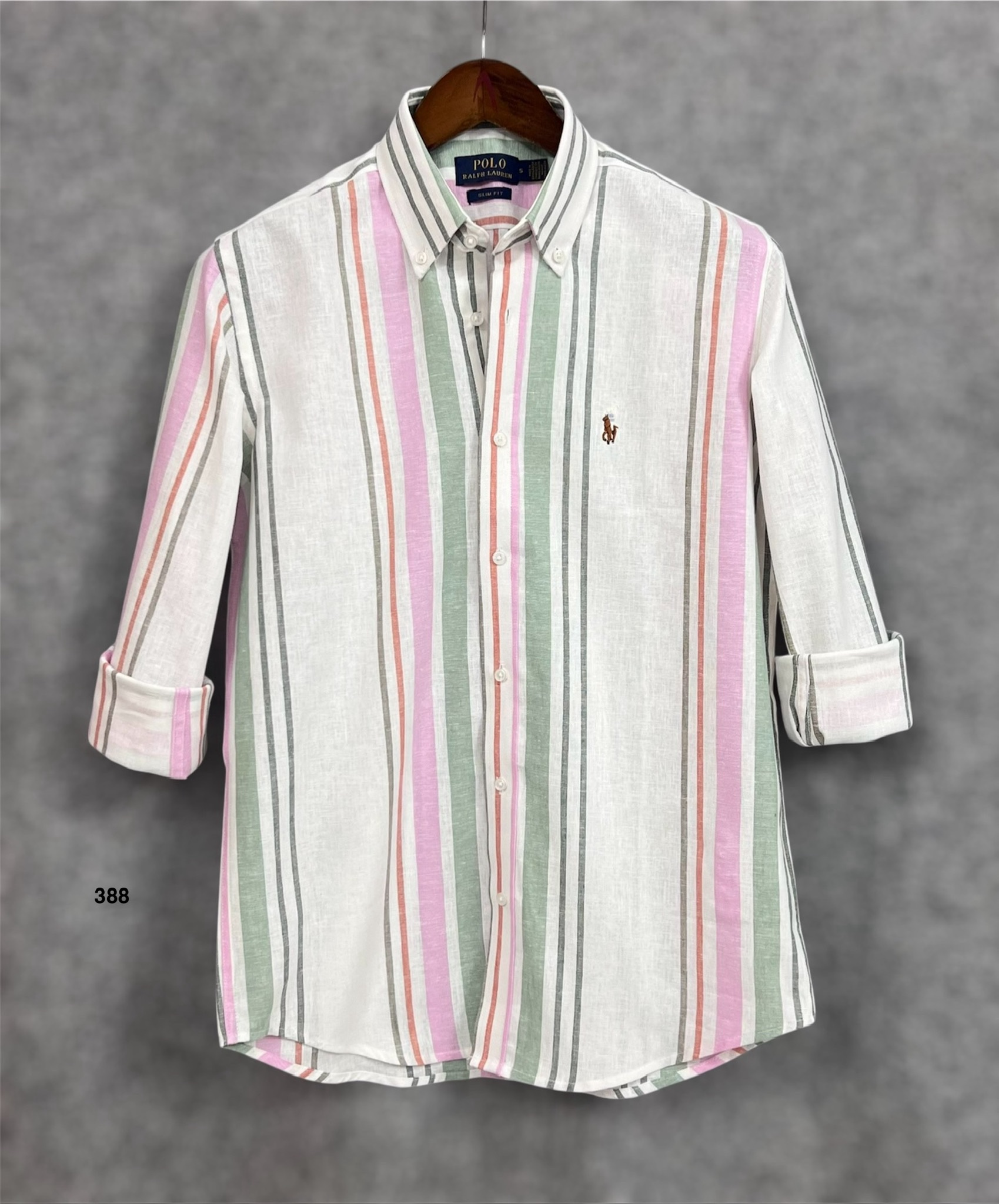 Ralph Lauren Stripe Shirt 388 - Image 2
