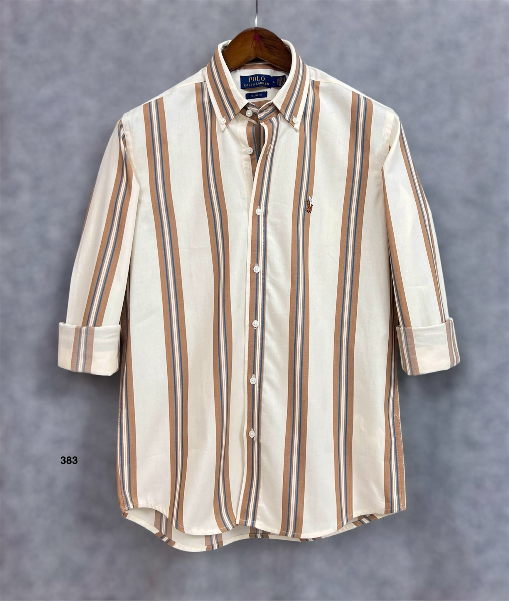 Ralph Lauren Stripe Shirt 383 - Image 2
